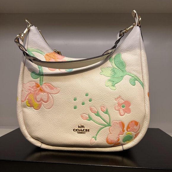 coach Jules Hobo With Dreamy Land Floral Print c8619 - Picture 1 of 8